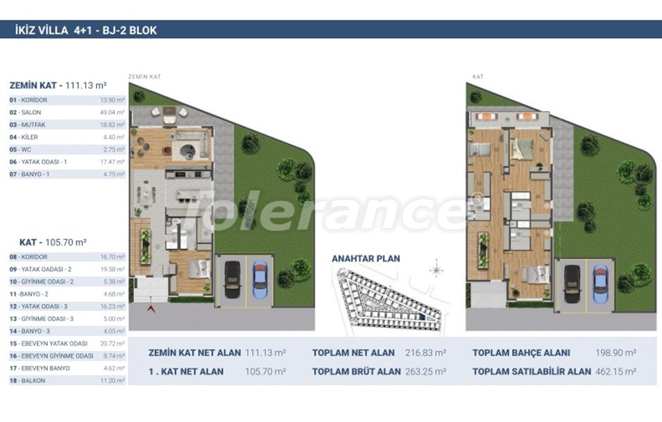 Villa from the developer in Döşemealtı, Antalya with pool with installment - buy realty in Turkey - 124049
