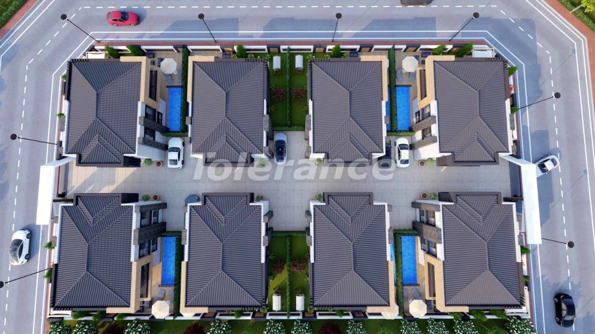 Villa vom entwickler in Döşemealtı, Antalya pool - immobilien in der Türkei kaufen - 49006
