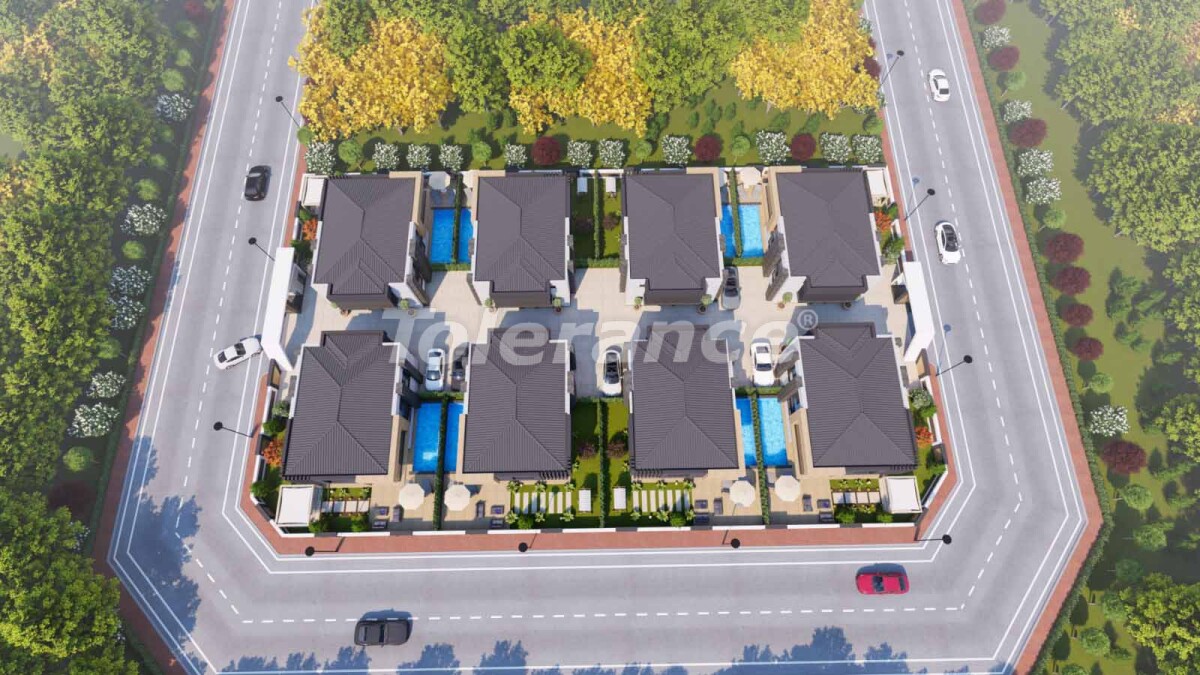 Villa vom entwickler in Döşemealtı, Antalya pool - immobilien in der Türkei kaufen - 56214