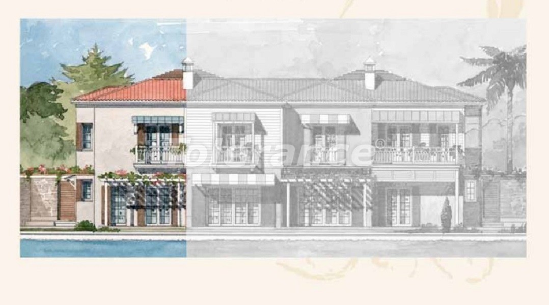 Villa vom entwickler in Fethiye meeresblick pool - immobilien in der Türkei kaufen - 41744