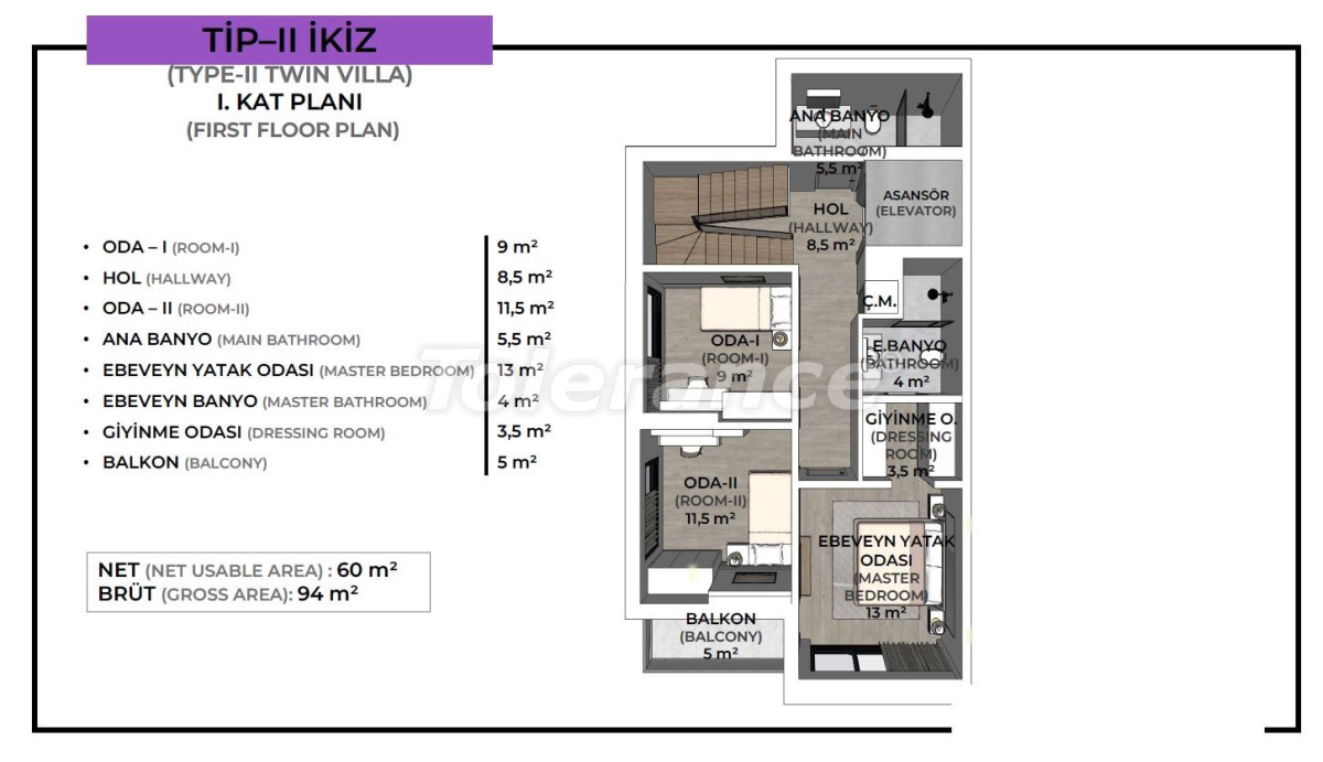 Villa from the developer in Konyaaltı, Antalya with pool - buy realty in Turkey - 128192