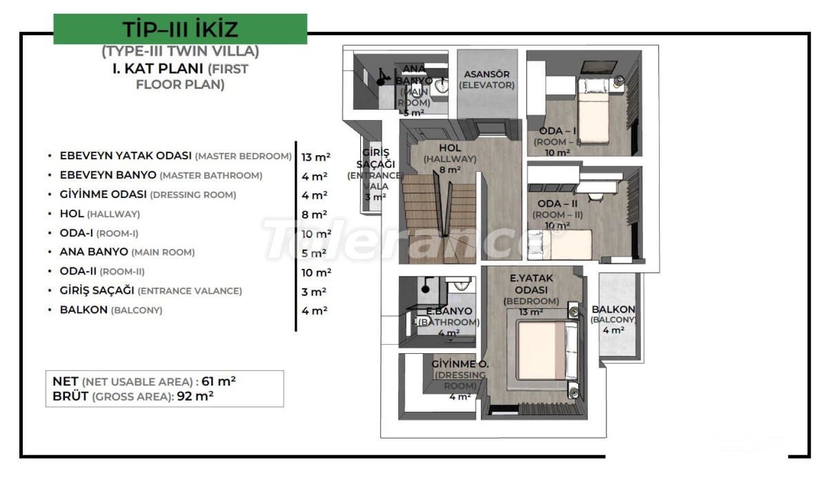 Villa from the developer in Konyaaltı, Antalya with pool - buy realty in Turkey - 128196