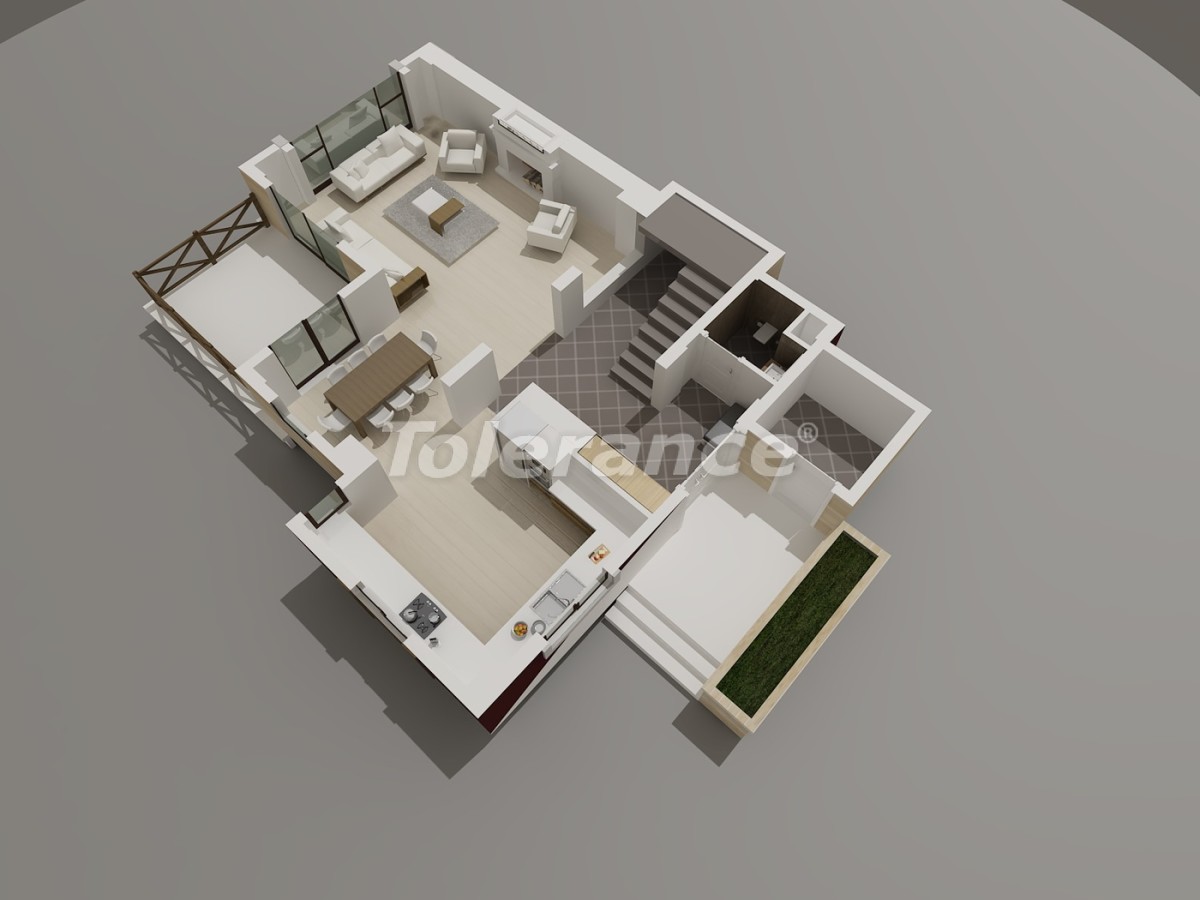 Villa from the developer in Konyaalti, Antalya with pool - buy realty in Turkey - 3946