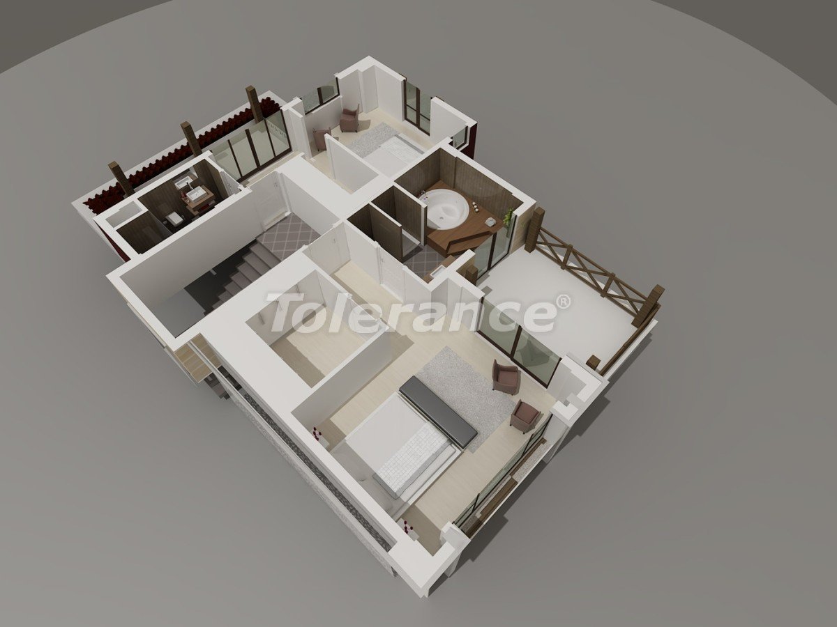 Villa from the developer in Konyaalti, Antalya with pool - buy realty in Turkey - 3950