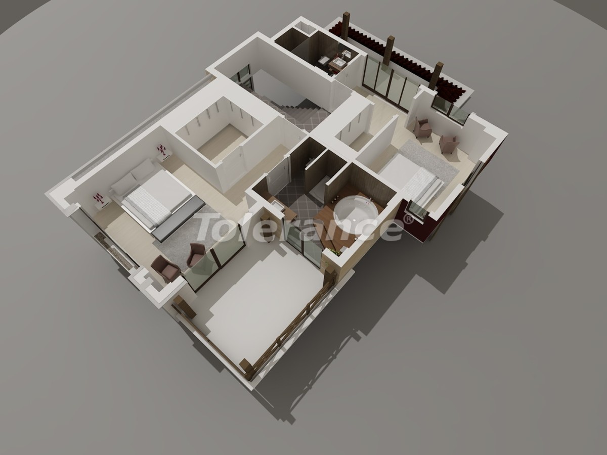 Villa from the developer in Konyaalti, Antalya with pool - buy realty in Turkey - 3951