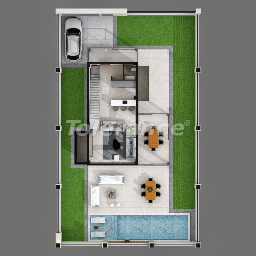 Villa du développeur еn Kuşadası piscine - acheter un bien immobilier en Turquie - 99923