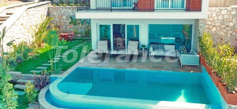 Villa in Adabuku, Bodrum with sea view with pool - 131874 Villa in Adabuku, Bodrum with sea view with pool - buy realty in Turkey - 131874