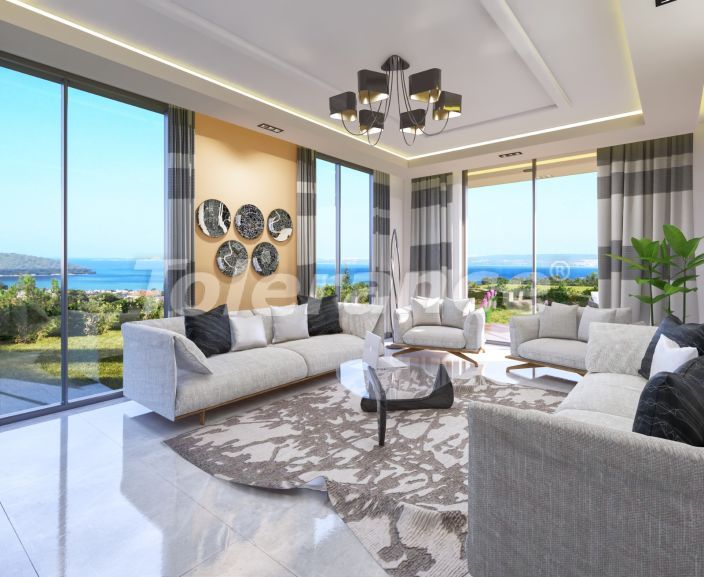 Villa van de ontwikkelaar in Akbük, Didim zeezicht zwembad - 43531 Villa van de ontwikkelaar in Akbük, Didim zeezicht zwembad - onroerend goed kopen in Turkije - 43531