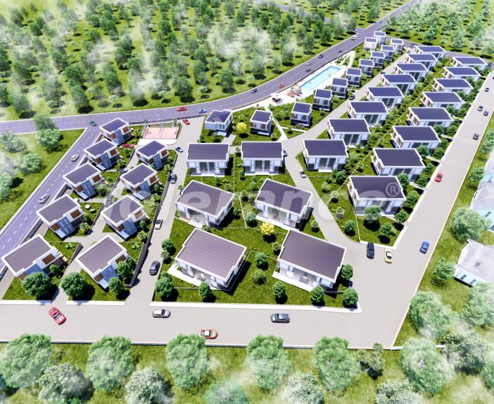 Villa van de ontwikkelaar in Akbük, Didim zeezicht zwembad - 43546 Villa van de ontwikkelaar in Akbük, Didim zeezicht zwembad - onroerend goed kopen in Turkije - 43546