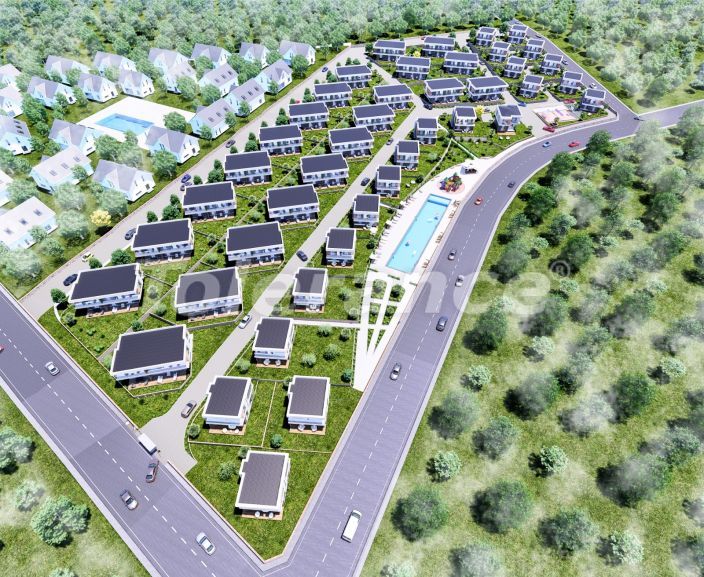 Villa van de ontwikkelaar in Akbük, Didim zeezicht zwembad - 43548 Villa van de ontwikkelaar in Akbük, Didim zeezicht zwembad - onroerend goed kopen in Turkije - 43548