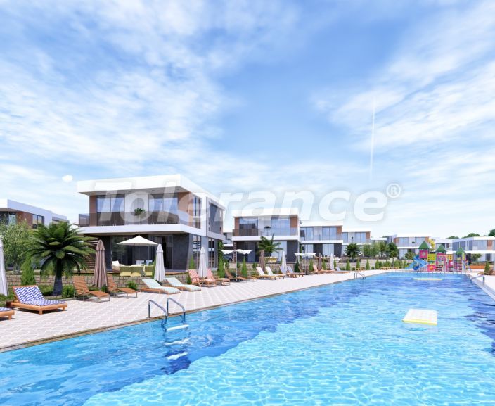 Villa van de ontwikkelaar in Akbük, Didim zeezicht zwembad - 43549 Villa van de ontwikkelaar in Akbük, Didim zeezicht zwembad - onroerend goed kopen in Turkije - 43549