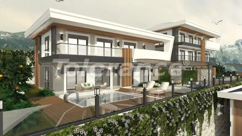 Villa from the developer in City of Alanya, Alanya sea view pool installment - buy realty in Turkey - 18001