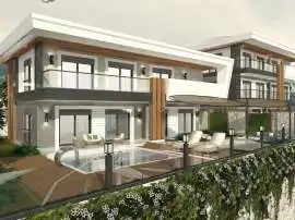 Villa from the developer in City of Alanya, Alanya sea view pool installment - buy realty in Turkey - 18001