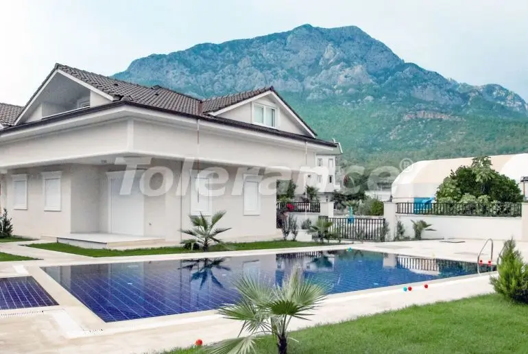 Villa in Aslanbudcak, Kemer pool - buy realty in Turkey - 24048