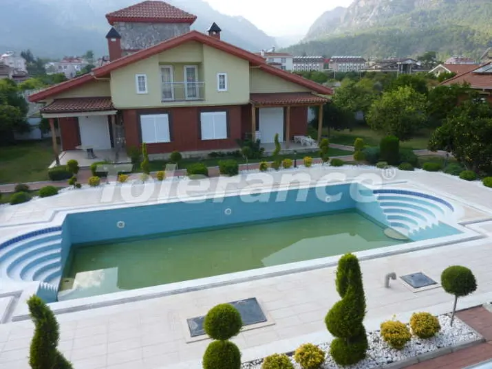 Villa van de ontwikkelaar in Arslanbucak, Kemer zwembad - onroerend goed kopen in Turkije - 4444