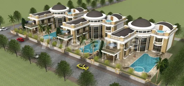 Villa du développeur еn Belek piscine - acheter un bien immobilier en Turquie - 16644