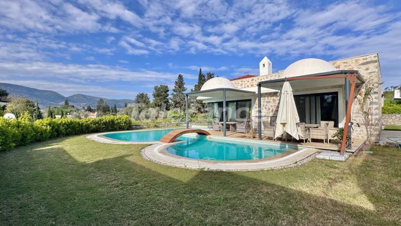 Villa in Bitez, Bodrum with pool - buy realty in Turkey - 133332