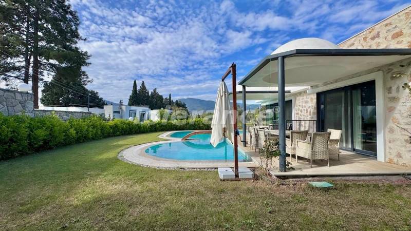 Villa in Bitez, Bodrum with pool - buy realty in Turkey - 133334