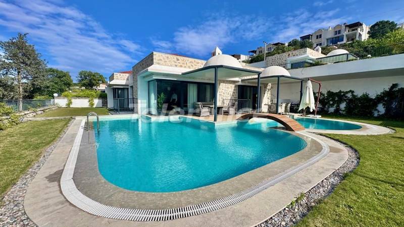 Villa in Bitez, Bodrum with pool - buy realty in Turkey - 133335