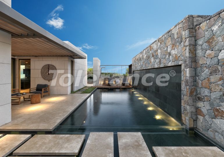 Villa vom entwickler in Bodrum meeresblick pool - immobilien in der Türkei kaufen - 50500