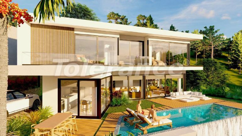 Villa van de ontwikkelaar in Bodrum zeezicht zwembad afbetaling - onroerend goed kopen in Turkije - 68701