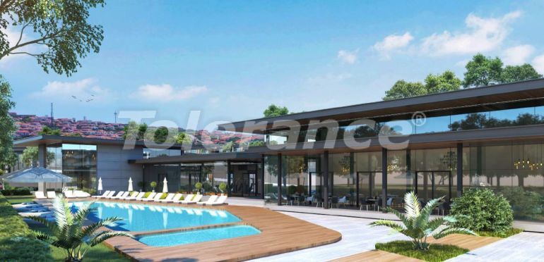 Villa from the developer in Buyukcekmece, İstanbul with pool - 100085 Villa from the developer in Buyukcekmece, İstanbul with pool - buy realty in Turkey - 100085
