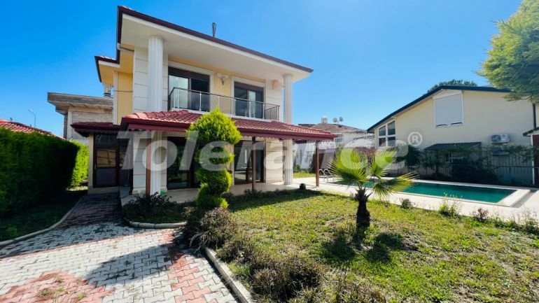 Villa in Çamyuva, Kemer with pool - buy realty in Turkey - 104090
