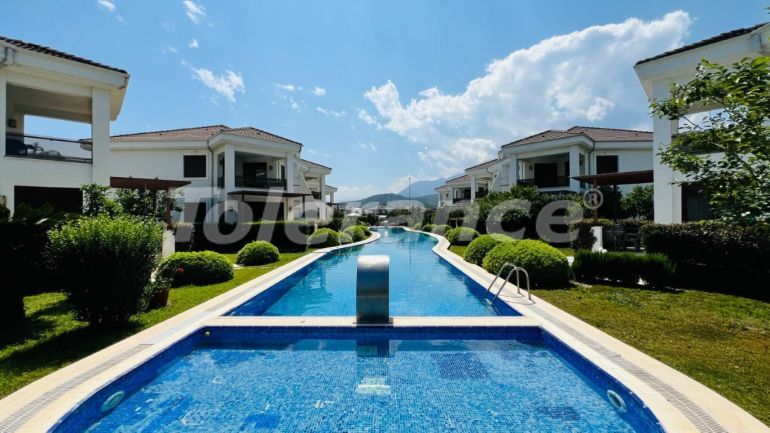 Villa in Çamyuva, Kemer with pool - buy realty in Turkey - 111209