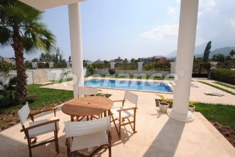 Villa in Çamyuva, Kemer pool - buy realty in Turkey - 26870