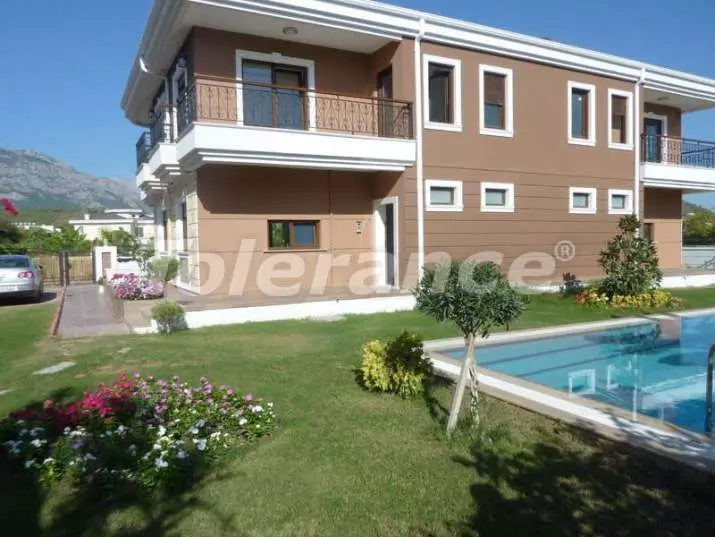 Villa from the developer in Çamyuva, Kemer pool - buy realty in Turkey - 4825