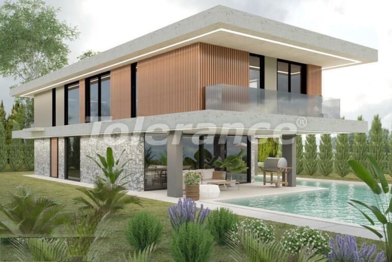 Villa from the developer in Çamyuva, Kemer with pool with installment - buy realty in Turkey - 59729