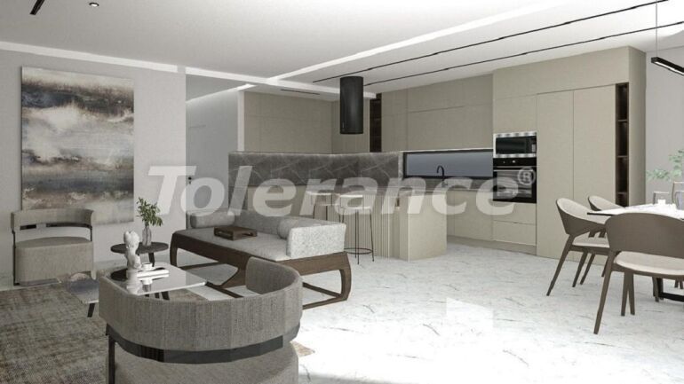 Villa from the developer in Çamyuva, Kemer with pool with installment - buy realty in Turkey - 59740