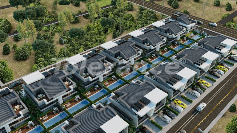 Villa vom entwickler in Belek Zentrum, Belek pool ratenzahlung - immobilien in der Türkei kaufen - 129563