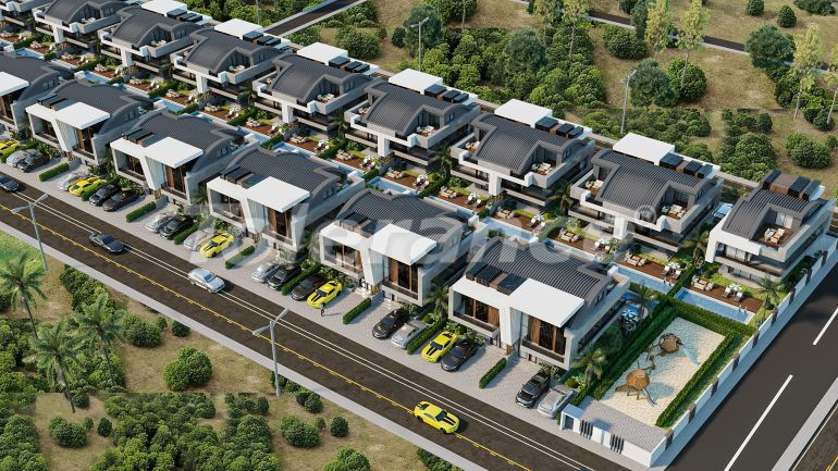 Villa vom entwickler in Belek Zentrum, Belek pool ratenzahlung - immobilien in der Türkei kaufen - 129567