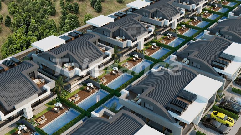 Villa vom entwickler in Belek Zentrum, Belek pool ratenzahlung - immobilien in der Türkei kaufen - 129570