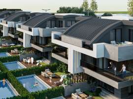 Villa vom entwickler in Belek Zentrum, Belek pool ratenzahlung - immobilien in der Türkei kaufen - 129568