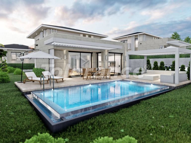 Villa vom entwickler in Çeşme, İzmir pool - immobilien in der Türkei kaufen - 100344