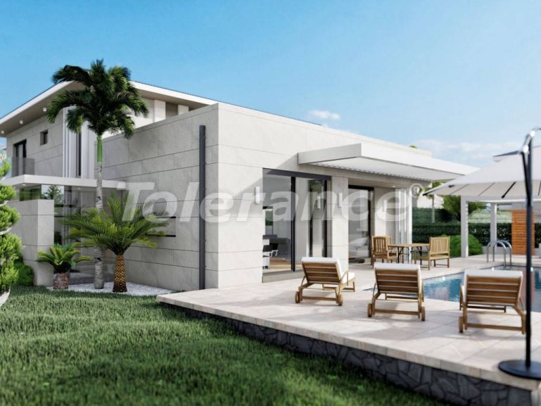 Villa van de ontwikkelaar in Çeşme, İzmir zwembad - 100345 Villa van de ontwikkelaar in Çeşme, İzmir zwembad - onroerend goed kopen in Turkije - 100345