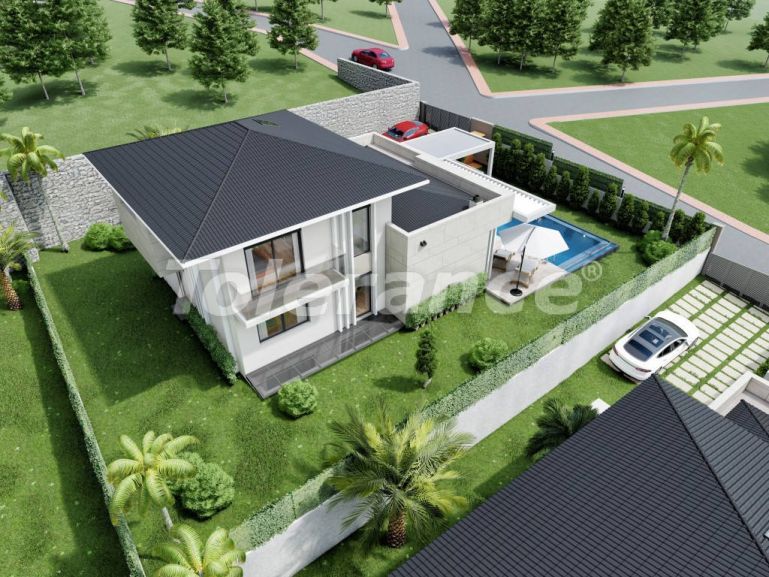Villa van de ontwikkelaar in Çeşme, İzmir zwembad - 100347 Villa van de ontwikkelaar in Çeşme, İzmir zwembad - onroerend goed kopen in Turkije - 100347