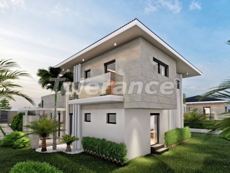 Villa van de ontwikkelaar in Çeşme, İzmir zwembad - 100348 Villa van de ontwikkelaar in Çeşme, İzmir zwembad - onroerend goed kopen in Turkije - 100348