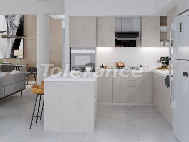 Villa van de ontwikkelaar in Çeşme, İzmir zwembad - 100357 Villa van de ontwikkelaar in Çeşme, İzmir zwembad - onroerend goed kopen in Turkije - 100357