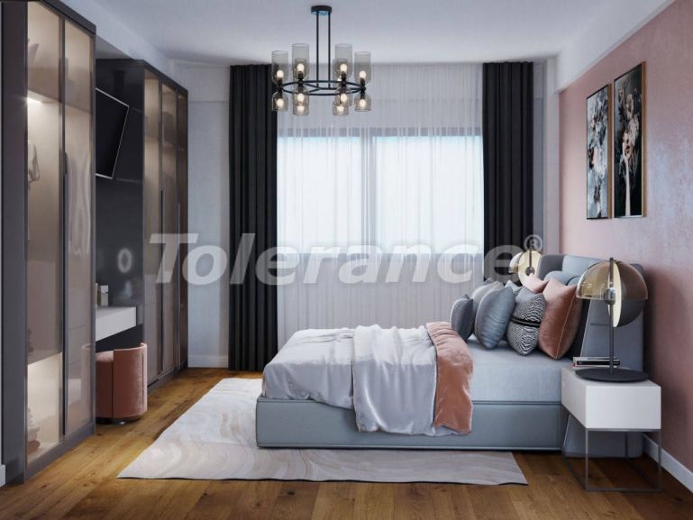 Villa van de ontwikkelaar in Çeşme, İzmir zwembad - 100359 Villa van de ontwikkelaar in Çeşme, İzmir zwembad - onroerend goed kopen in Turkije - 100359
