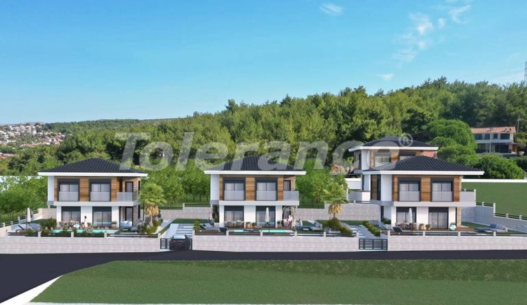 Villa du développeur еn Çeşme, Izmir vue sur la mer piscine - 101351 Villa du développeur еn Çeşme, Izmir vue sur la mer piscine - acheter un bien immobilier en Turquie - 101351
