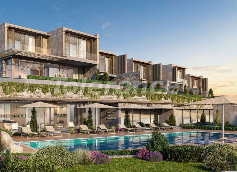 Villa van de ontwikkelaar in Çeşme, İzmir zeezicht zwembad - onroerend goed kopen in Turkije - 101844