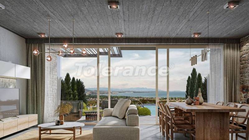 Villa vom entwickler in Çeşme, İzmir meeresblick pool - immobilien in der Türkei kaufen - 101812