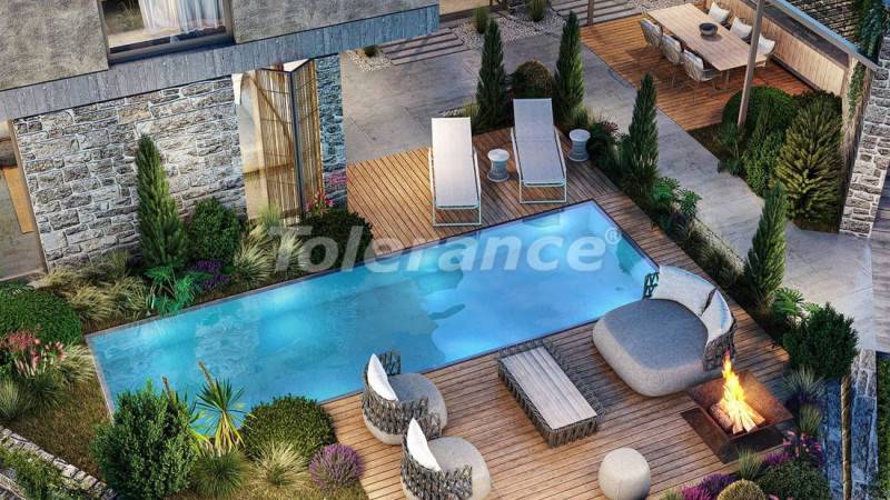 Villa vom entwickler in Çeşme, İzmir meeresblick pool - immobilien in der Türkei kaufen - 101847
