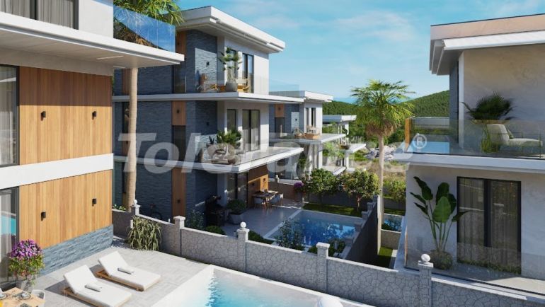 Villa from the developer in City of Alanya, Alanya with sea view with pool with installment - 108530 Villa from the developer in City of Alanya, Alanya with sea view with pool with installment - buy realty in Turkey - 108530