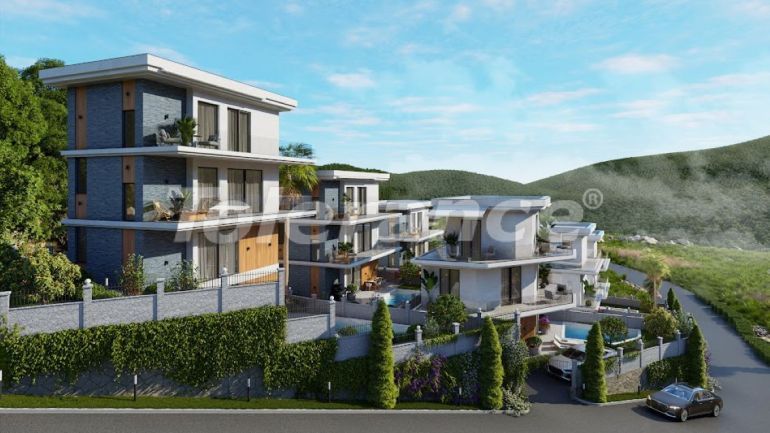 Villa from the developer in City of Alanya, Alanya with sea view with pool with installment - 108554 Villa from the developer in City of Alanya, Alanya with sea view with pool with installment - buy realty in Turkey - 108554