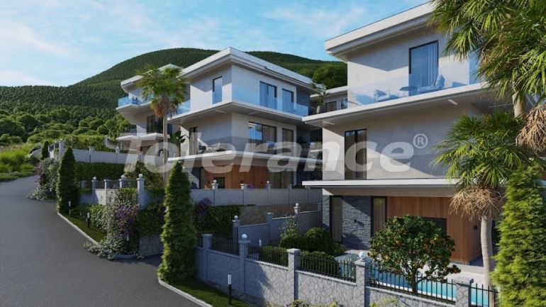 Villa from the developer in City of Alanya, Alanya with sea view with pool with installment - 108555 Villa from the developer in City of Alanya, Alanya with sea view with pool with installment - buy realty in Turkey - 108555