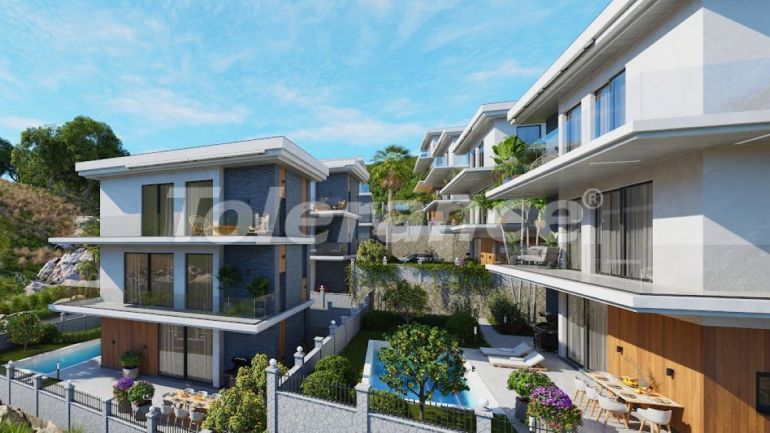 Villa from the developer in City of Alanya, Alanya with sea view with pool with installment - 108556 Villa from the developer in City of Alanya, Alanya with sea view with pool with installment - buy realty in Turkey - 108556